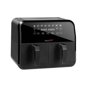 HUTT D8 Çift Hazneli Air Fryer Yağsız Fritöz (4+4) 8 Lt. Dokunmatik Ekran HUTT D8 Çift Hazneli Air Fryer Yağsız Fritöz (4+4) 8 Lt. Dokunmatik Ekran