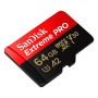 Sandisk EXTREME PRO MICROSDXC 64GB + SD ADAP+ RESCUE PRO 170