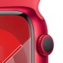 Apple Watch Series 9 GPS 45mm (PRODUCT)RED Aluminium RED Sport Band Akıllı Saat - M/L